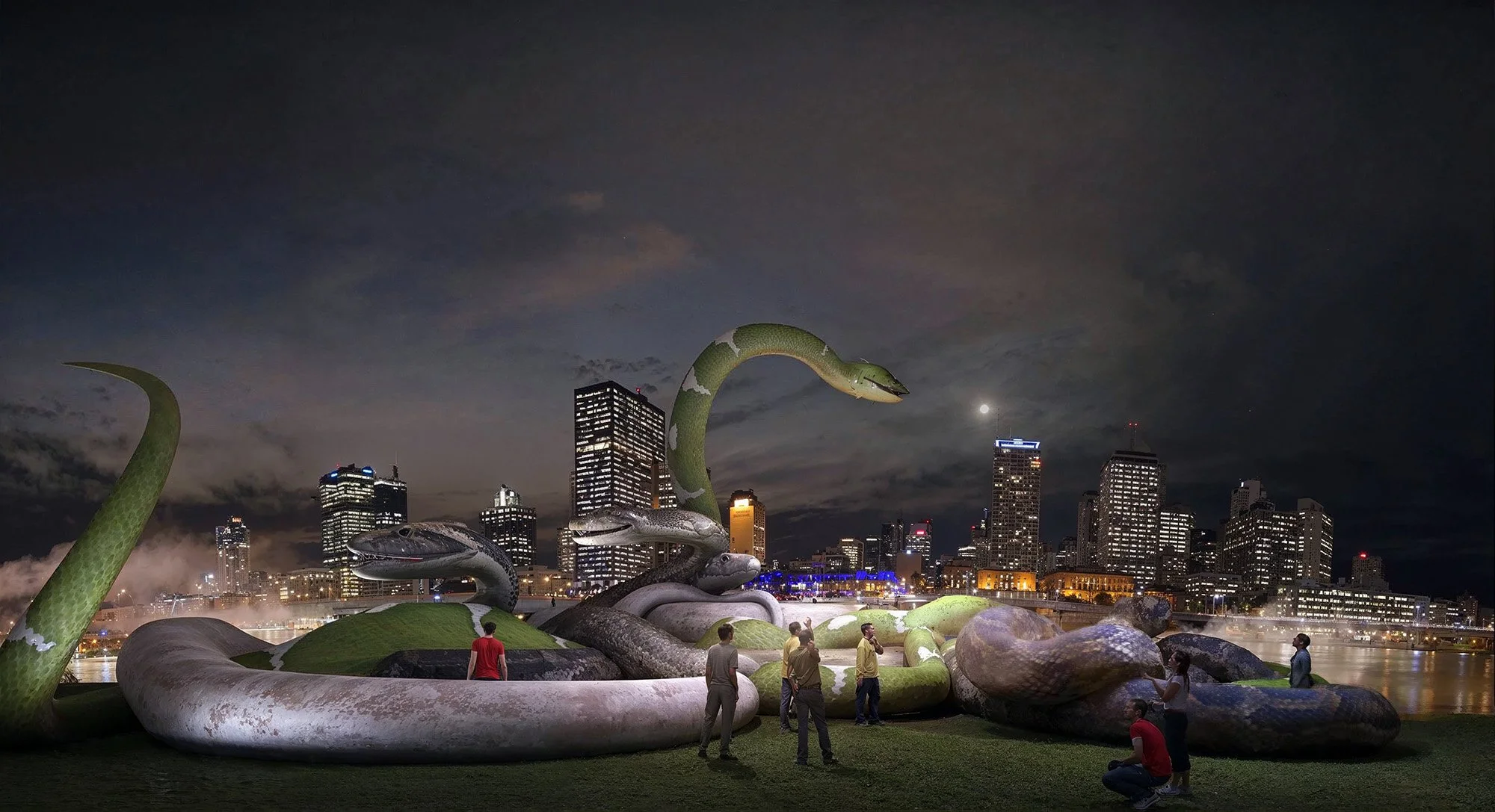 Tony Assness // Brisbane Festival Proposal // Snakes