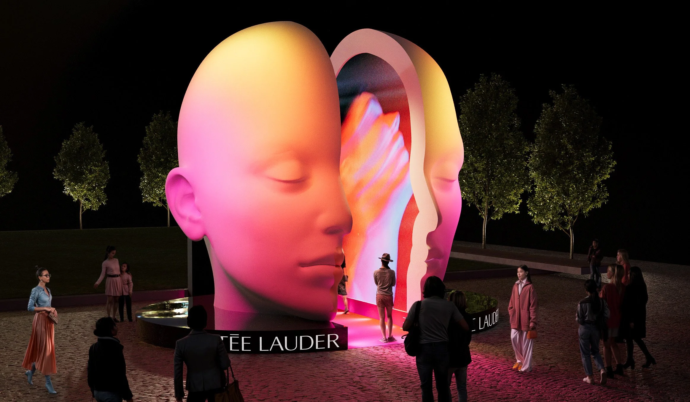 Estee Lauder // Vivid 2025 // 3d render