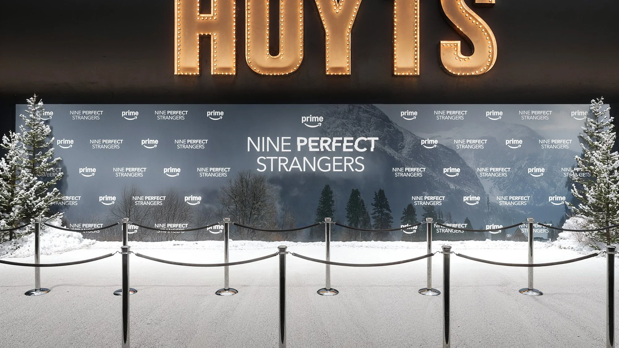 Fourth Wall // Nine Perfect Strangers Media Wall