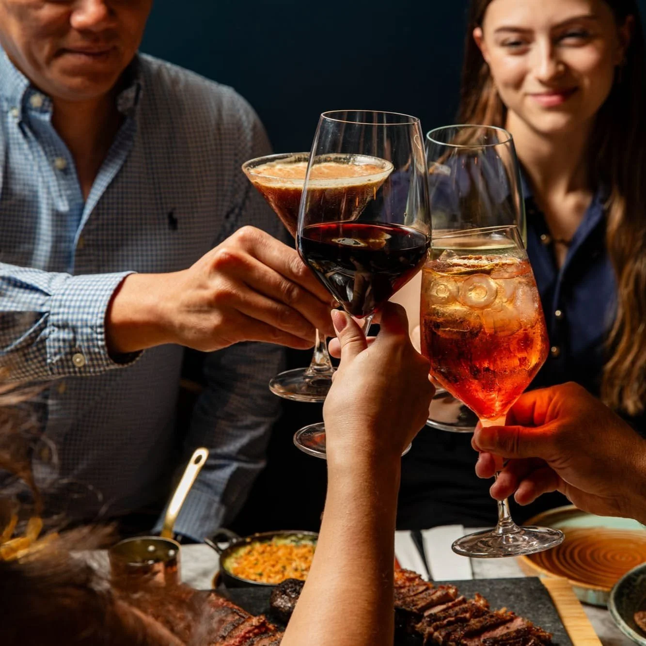 Wines and cocktails to compliment your steak