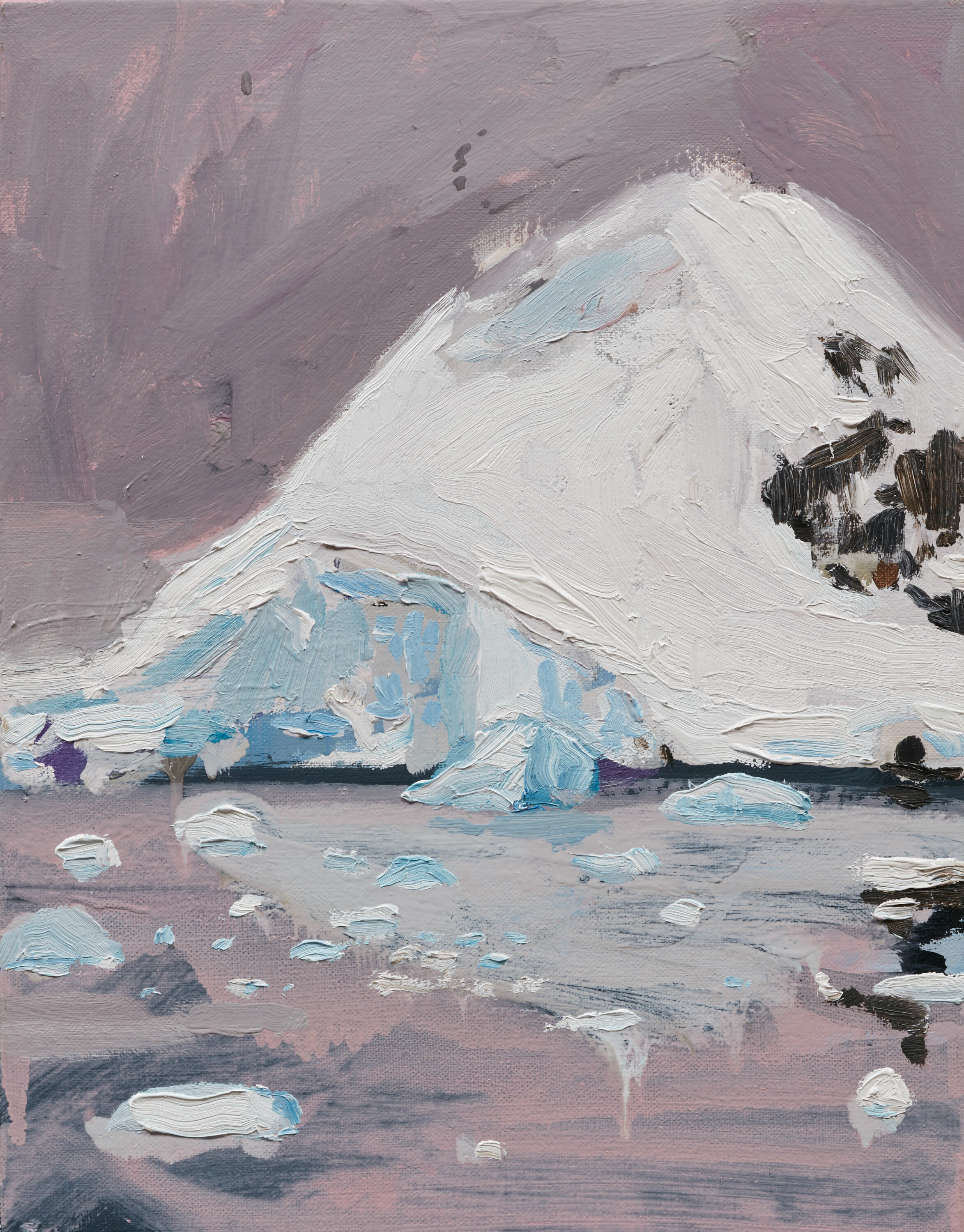 First Antarctica Painting