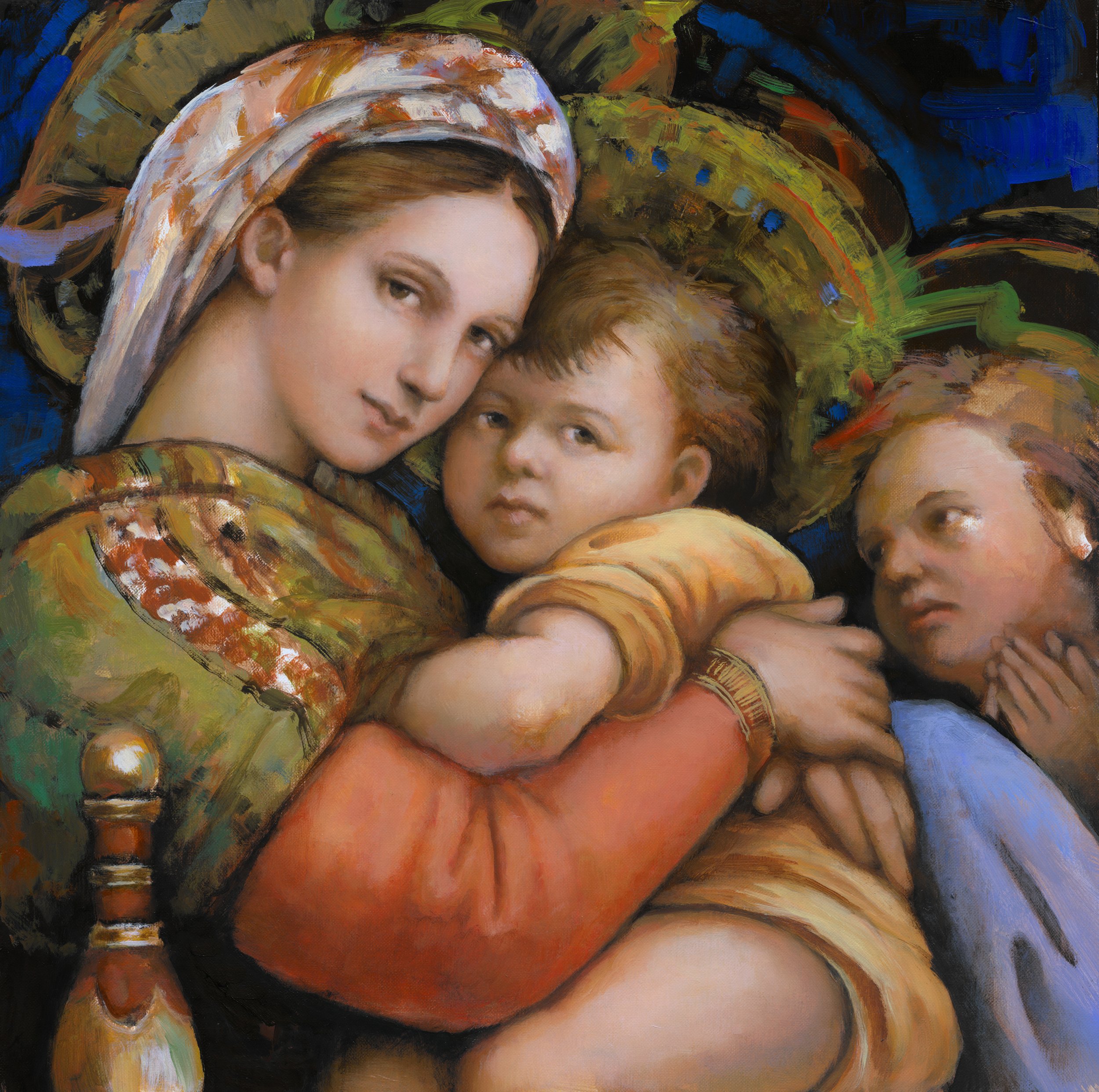 Raphael Madonna and Child by Joshua Adam Risner