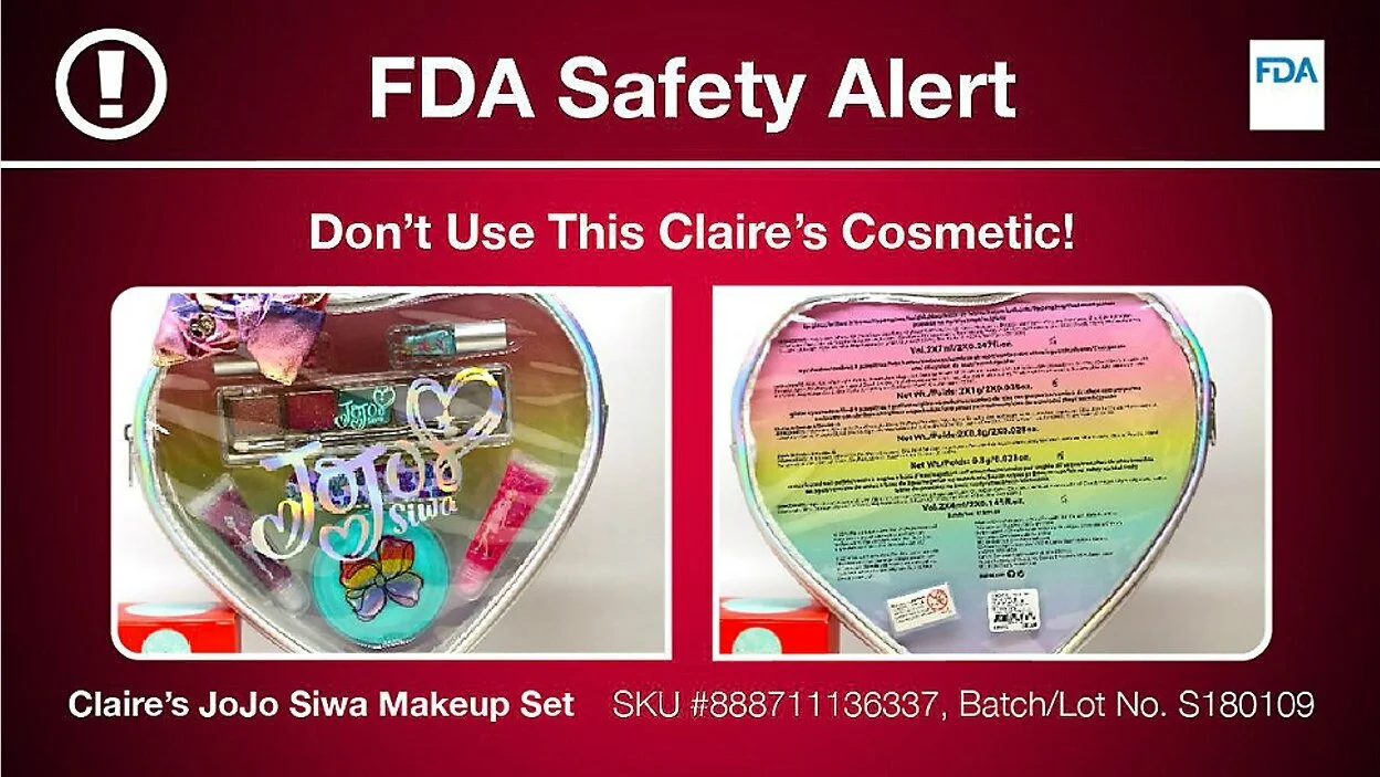 Safety hearing after asbestos found in baby powder, cosmetics
