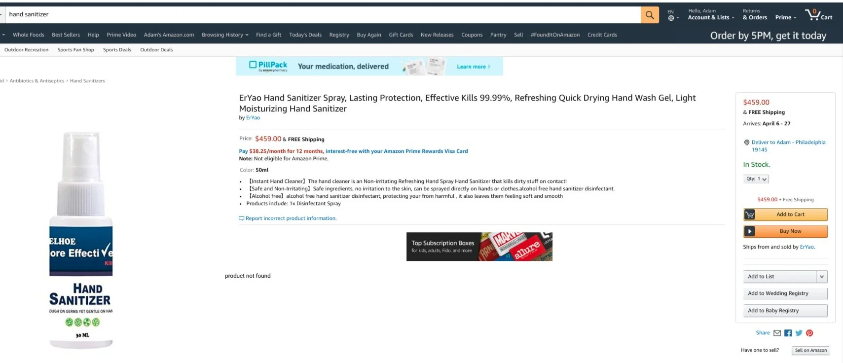 Surgical mask, sanitizer prices to spike at least 50% on Amazon