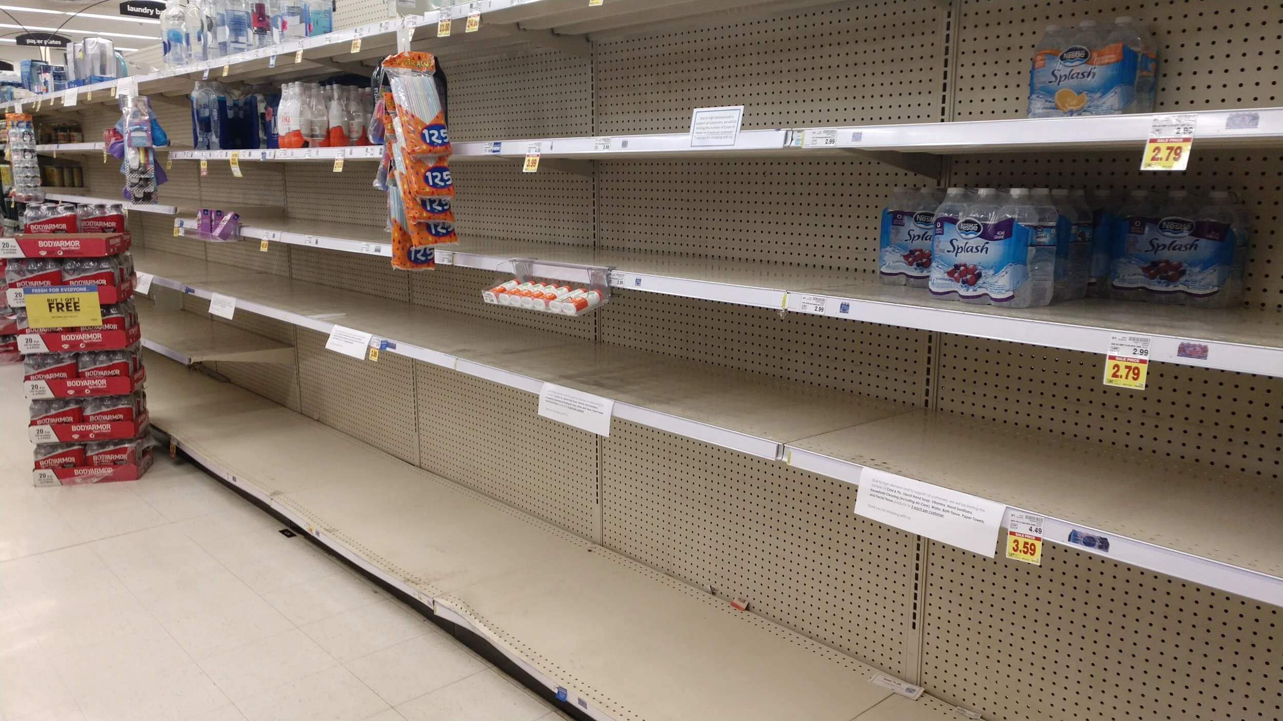 Shopping for critical supplies during COVID-19
