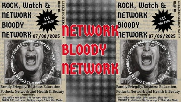 ROCK, WATCH &amp; NETWORK BLOODY NETWORK