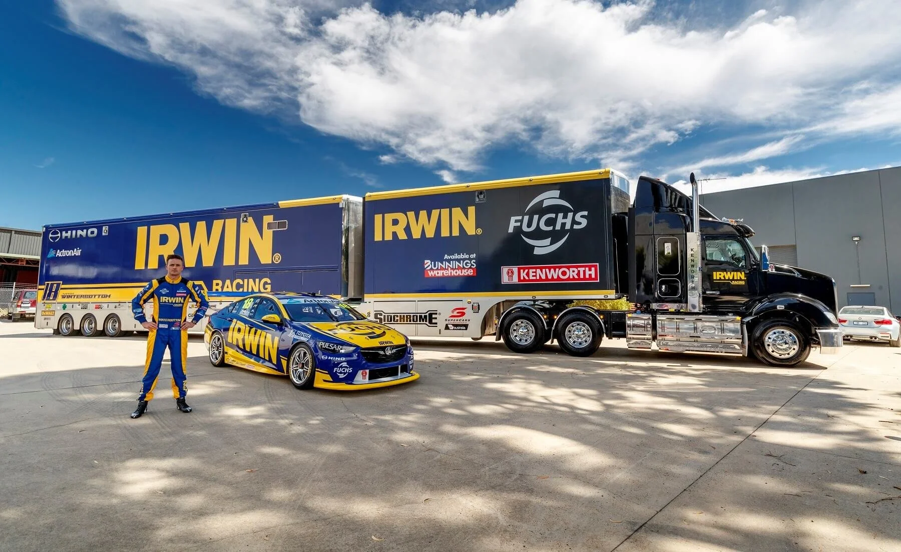 MEET THE NEW-LOOK IRWIN RACING TRANSPORTER — Trucks at Tracks | The ...