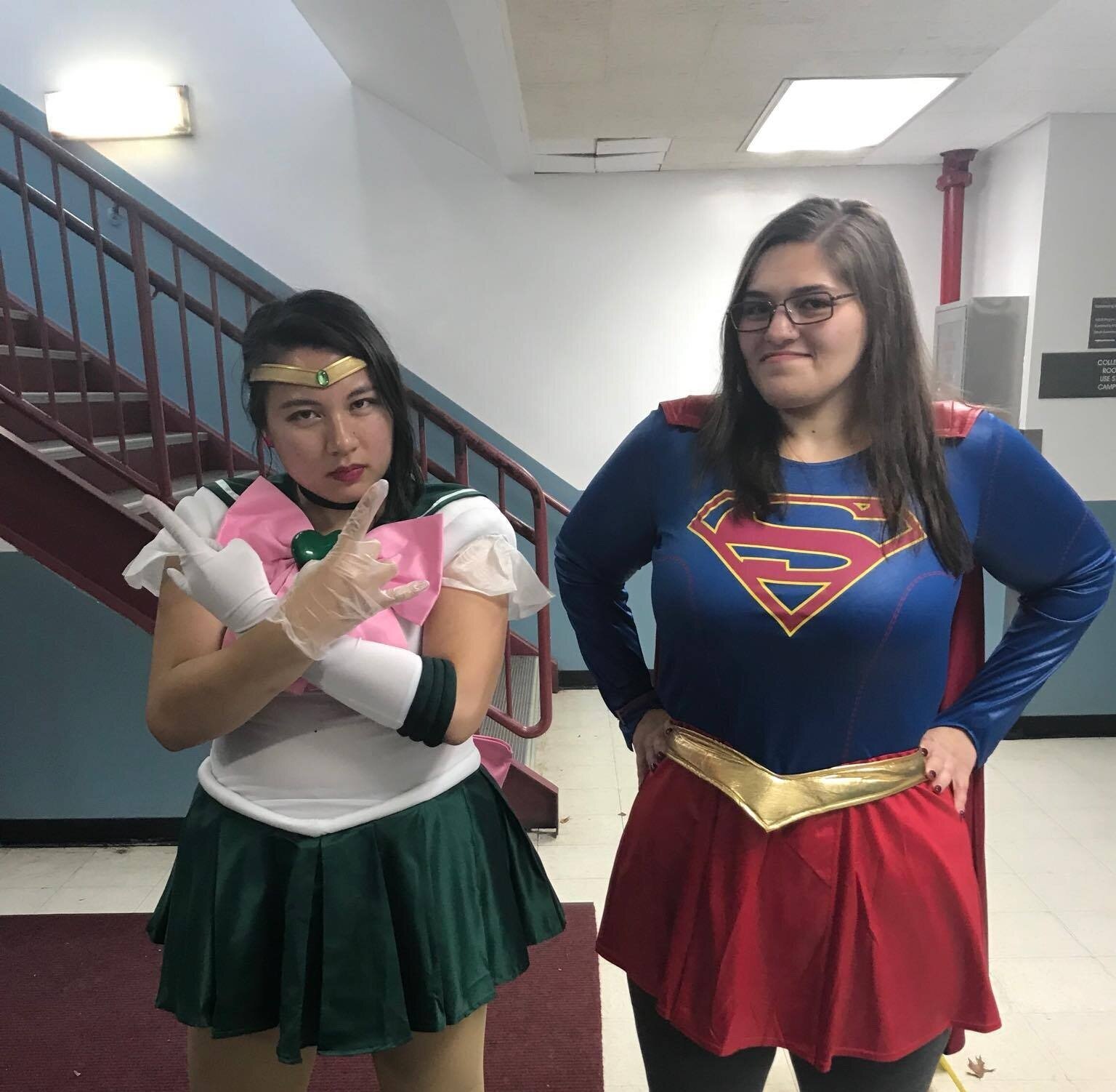 Obscura members Kat Fornier and Brittany Aufiero embraced the spirit of Halloween when they showed up to Obscura’s Halloween bake sale in full costume. It doesn’t get much better than a cupcake served to you by Jupiter or Supergirl!