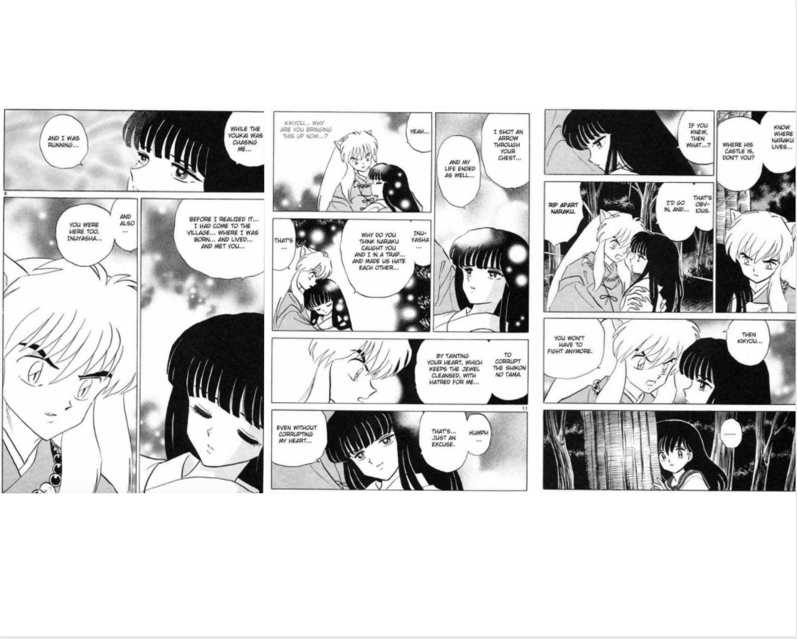 Volume 18 of Inuyasha (Source: MangaFreak)