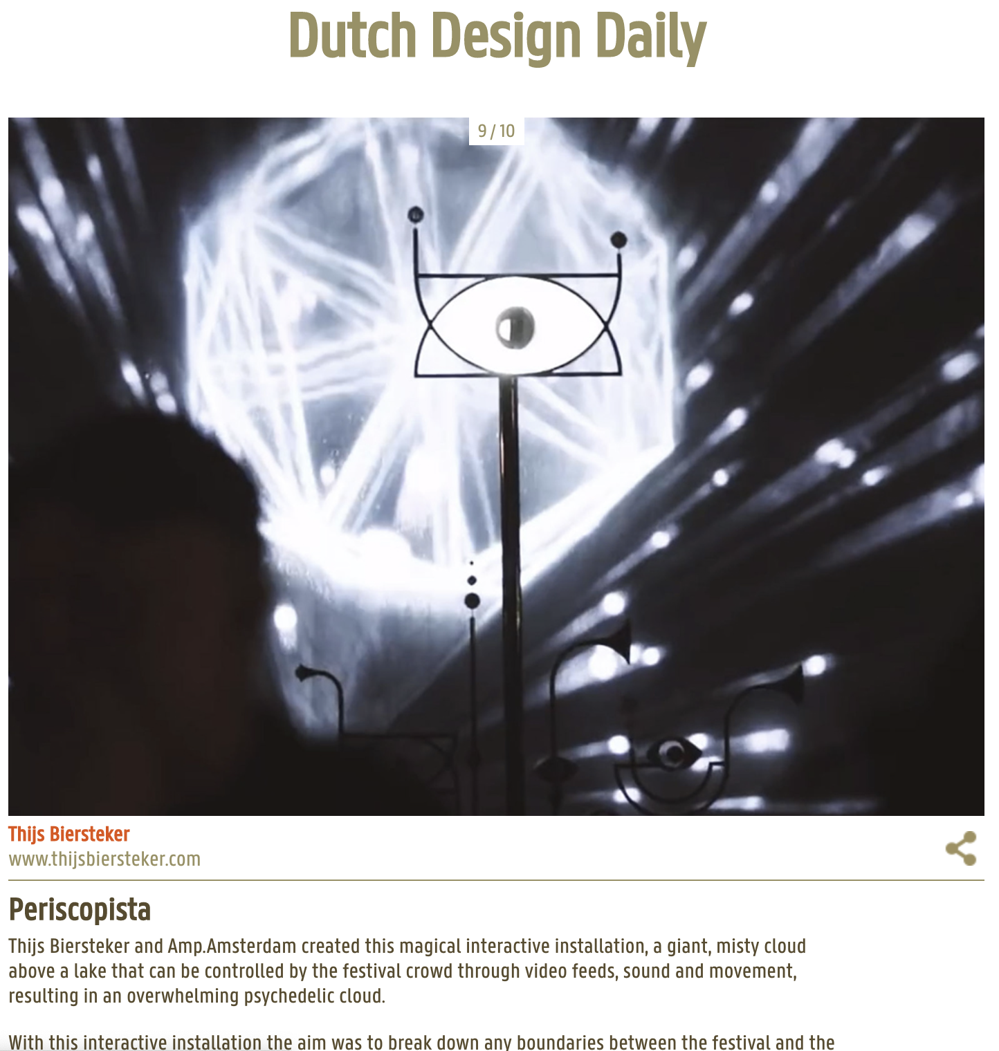 Dutch Design Daily - Dec 2015 