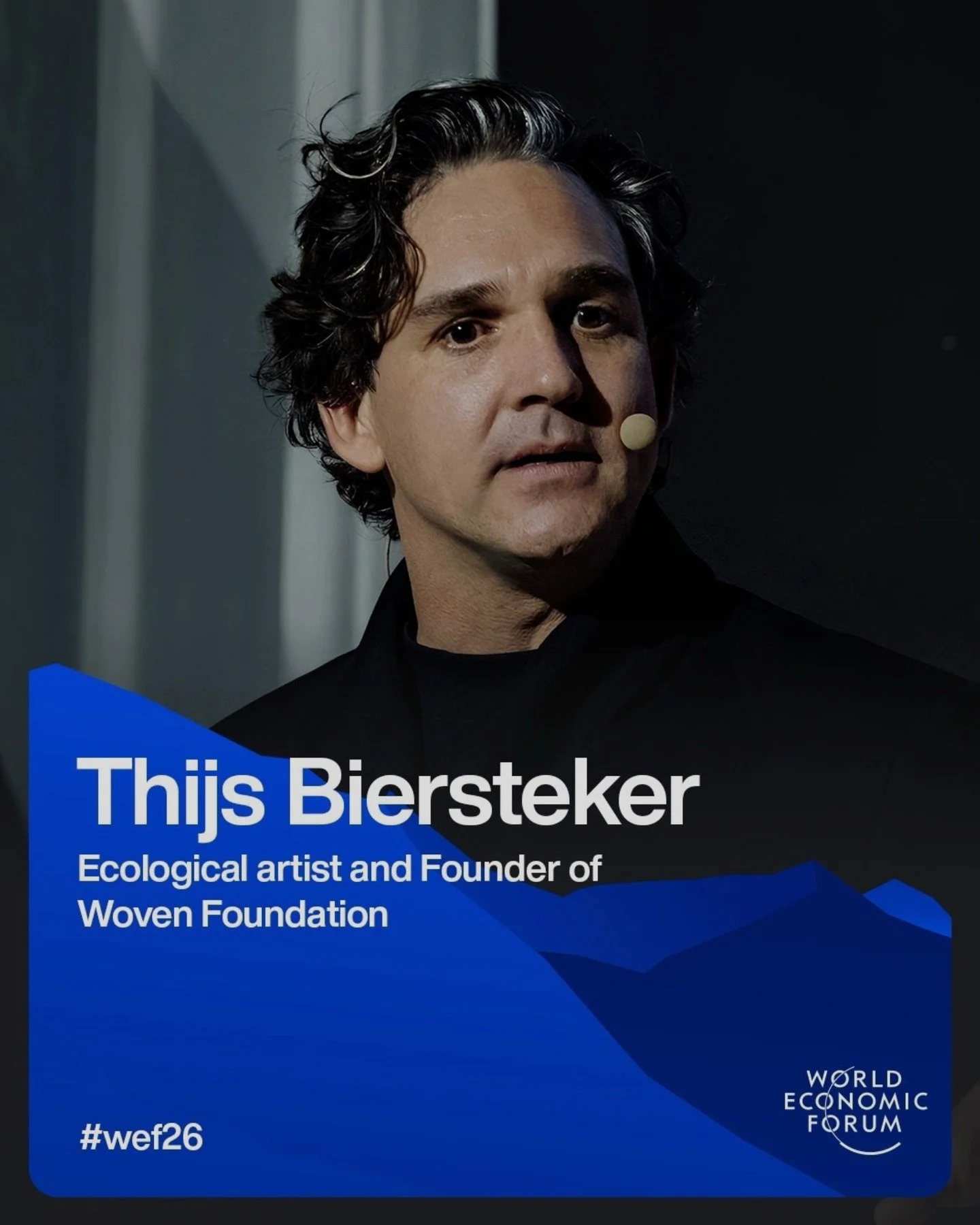 The word is out! 🎉
It is an honour to create a artwork at the centre of the @worldeconomicforum in Davos this year, in collaboration with @unesco 

Being alongside @jr , @abramovicinstitute , Harvey Mason Jr., Hiro Iwamoto, Suleika Jaouad, , will.i.