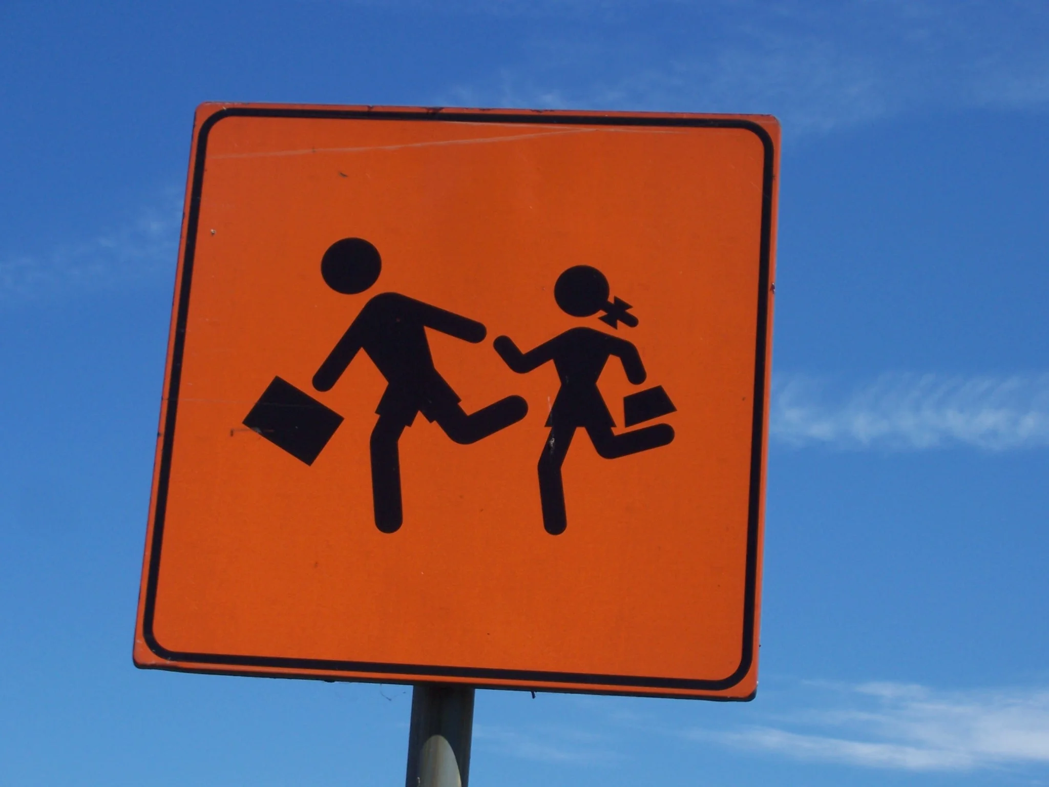 Featured image | Quirky school sign | The Green Party of Ireland | flickr