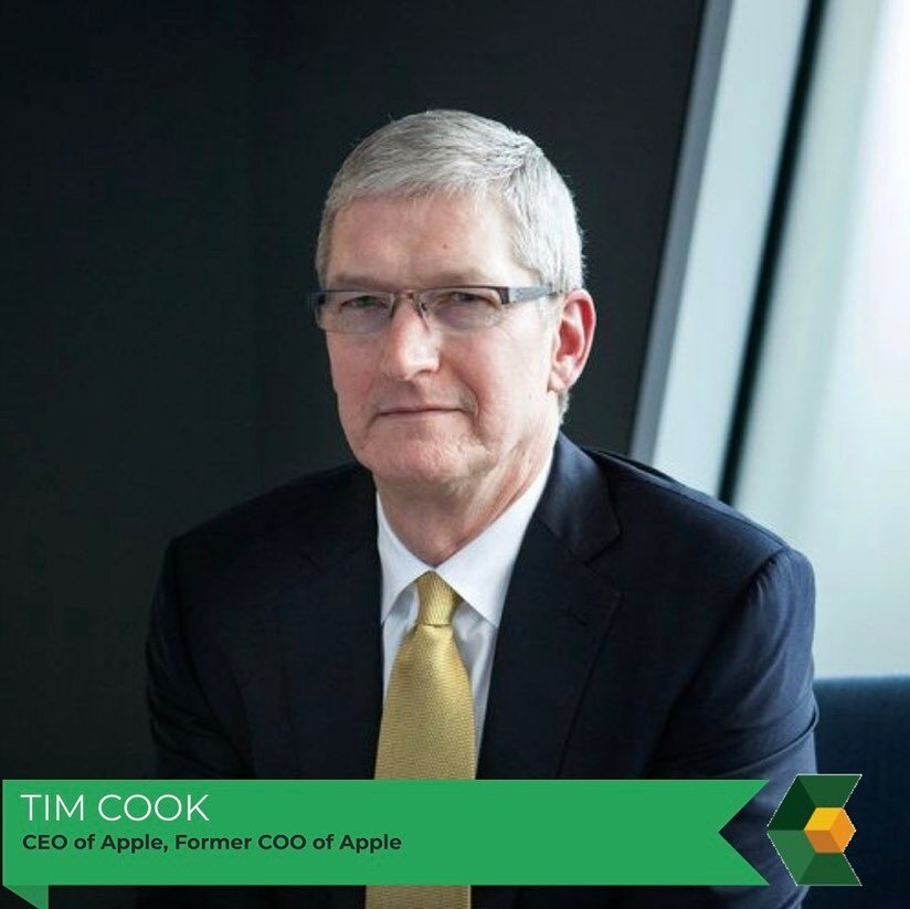Our next spotlight is on Apple CEO, Tim Cook!

Originally from Mobile, Alabama, Tim Cook is the current CEO of Apple. After graduating Auburn University, and obtaining his MBA at Duke University, Cook served as the COO of the company under Steve Jobs