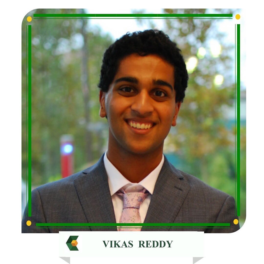 Meet the club&rsquo;s very own Public Relations Associate, Vikas Reddy! He is studying Hotel Administration and from Palatine, IL. 
Vikas admires Stephen Colbert because of his rare talent of being able to talk about such the topics he does a great a