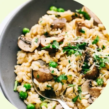 Mushroom risotto