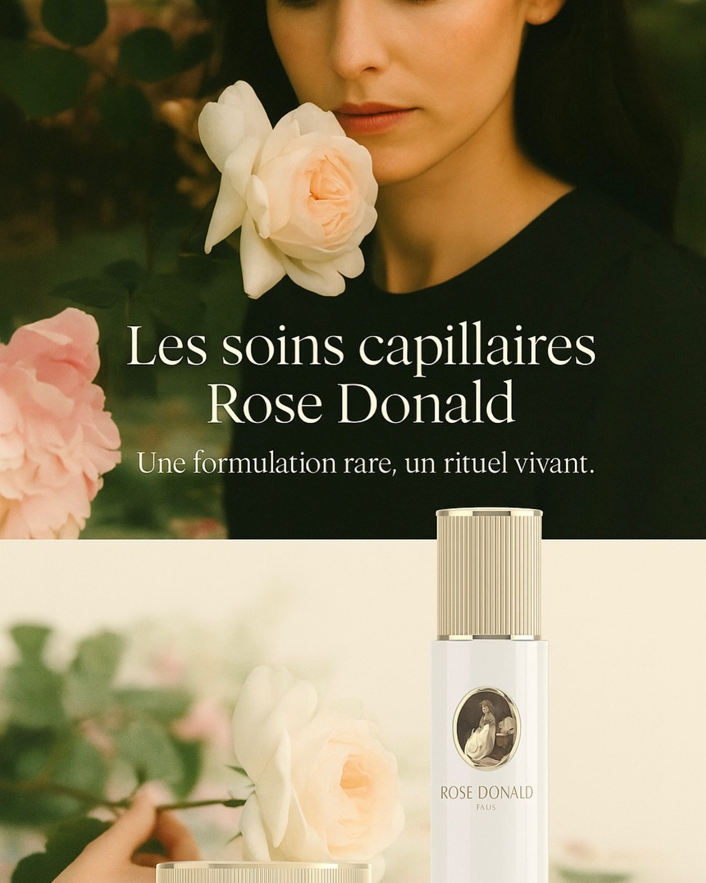 ✨ Les pr&eacute;commandes sont ouvertes ✨
Entrez dans l&rsquo;univers Rose Donald et soyez parmi les premi&egrave;res &agrave; d&eacute;couvrir nos cr&eacute;ations capillaires d&rsquo;exception.
Des formules nobles, rares et vivantes, &agrave; pr&ea