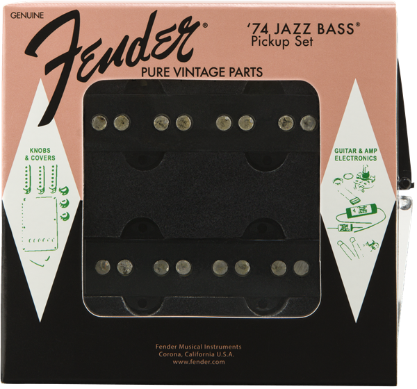 PURE VINTAGE '74 JAZZ BASS PICKUP SET — Show Me Guitars
