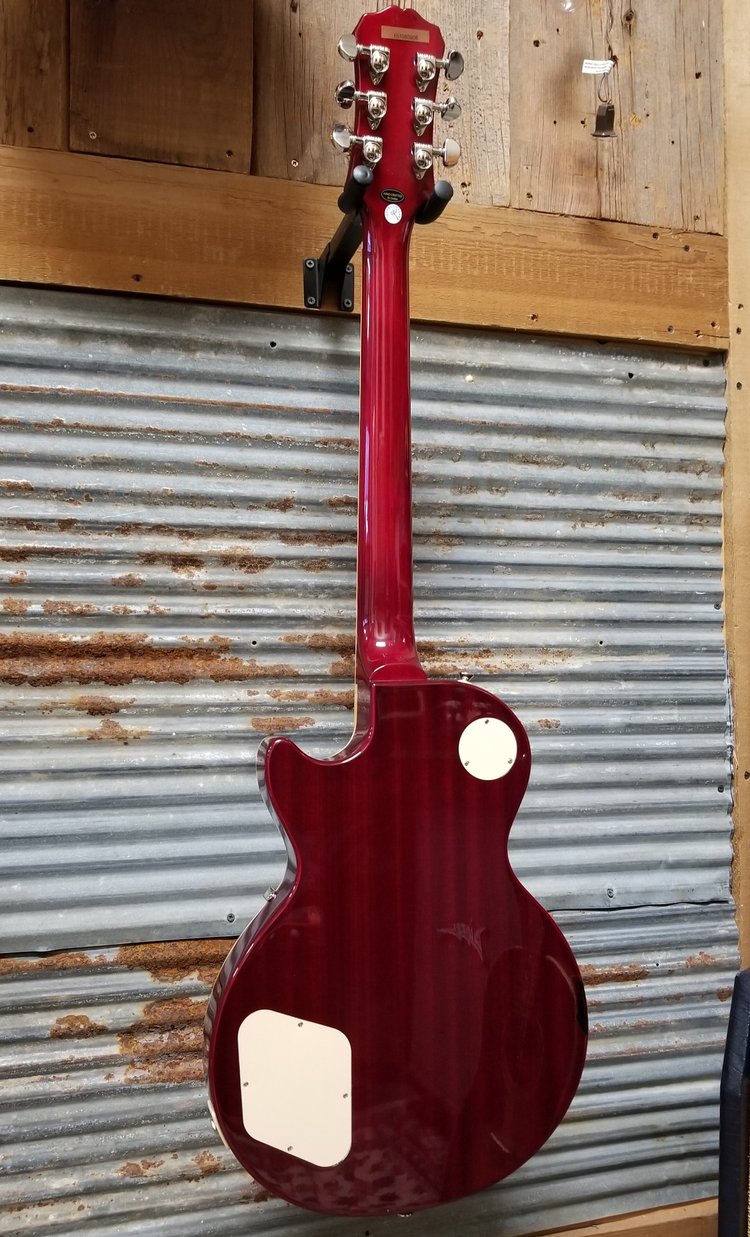 Epiphone Les Paul Standard Plustop Pro Wine Red Show Me Guitars