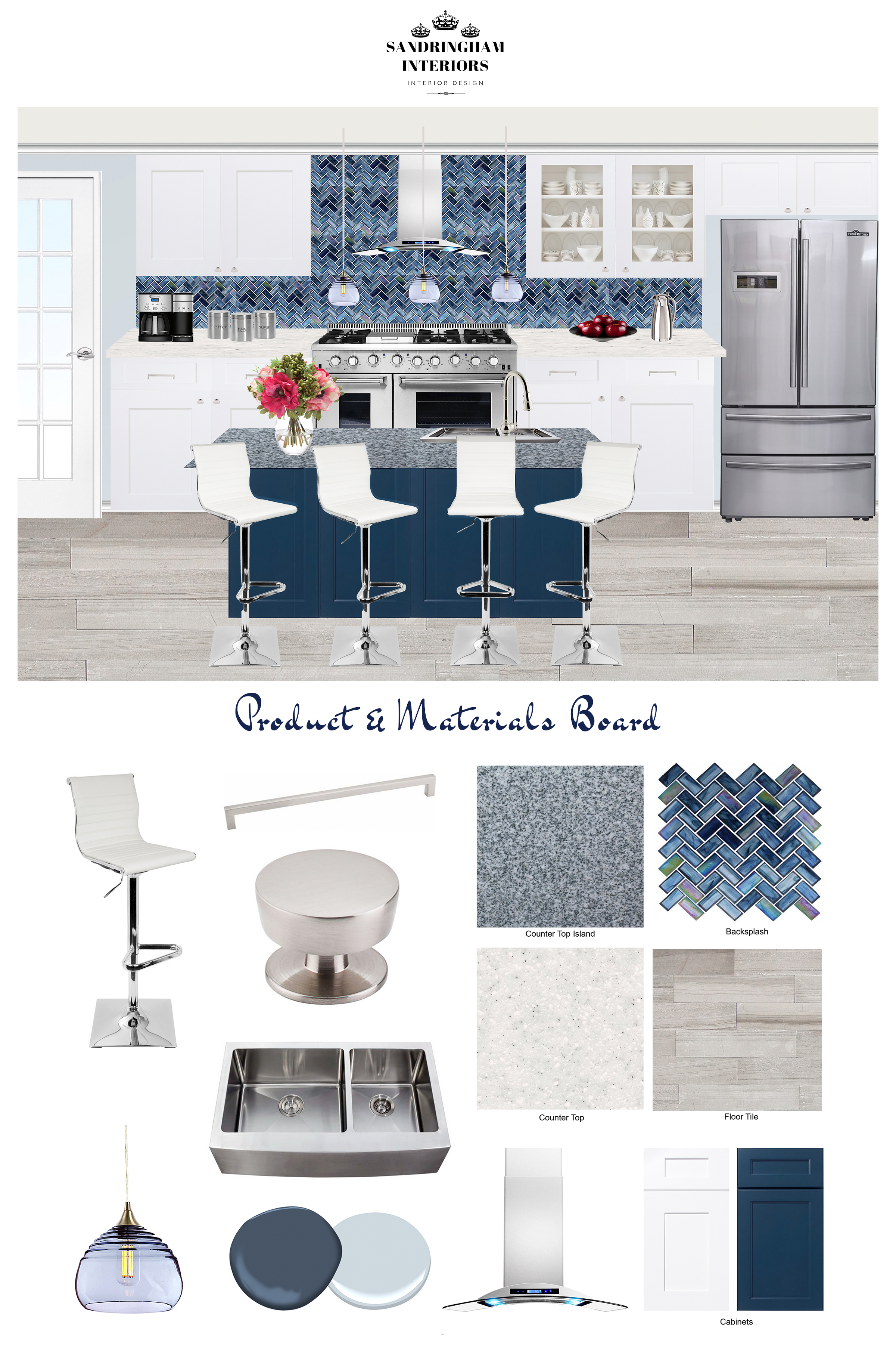Our Coastal Kitchen Design Board Sand And Sisal