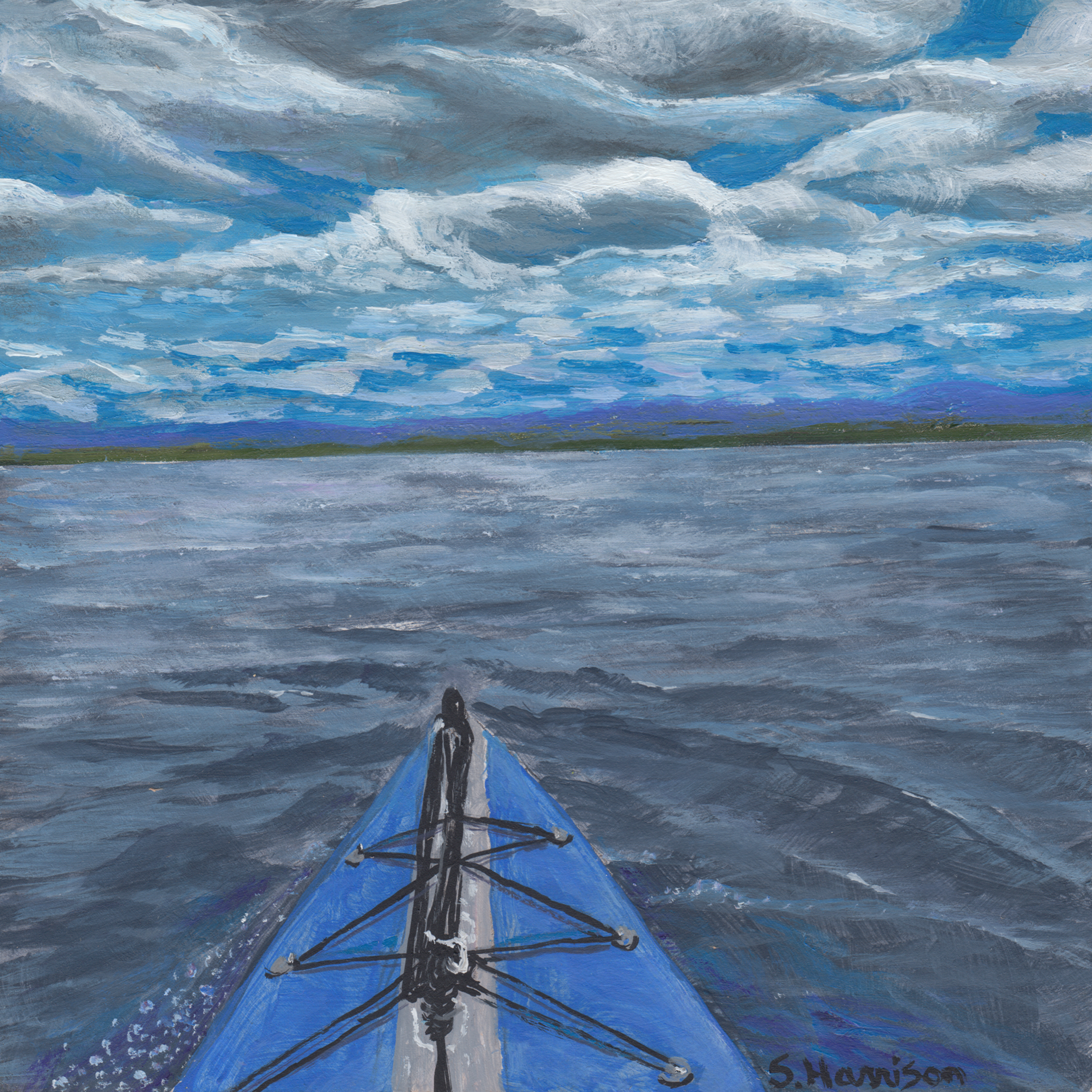 411. "Just Me and the Sea" Sandra Harrison