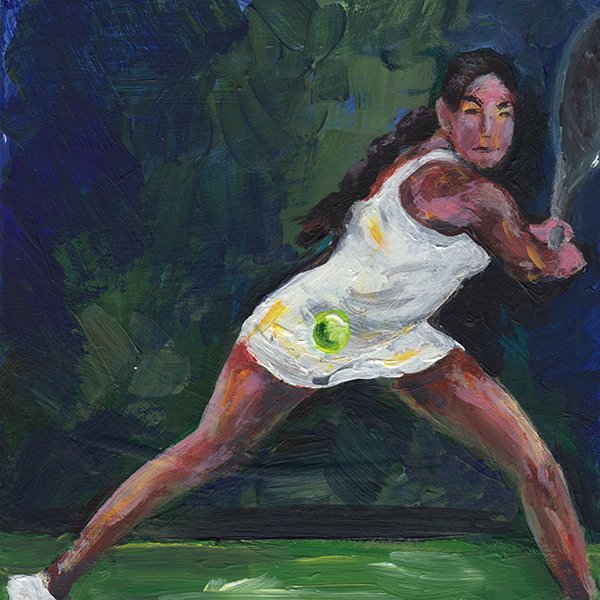 321 - "Topspin" - Phoebe Stephens