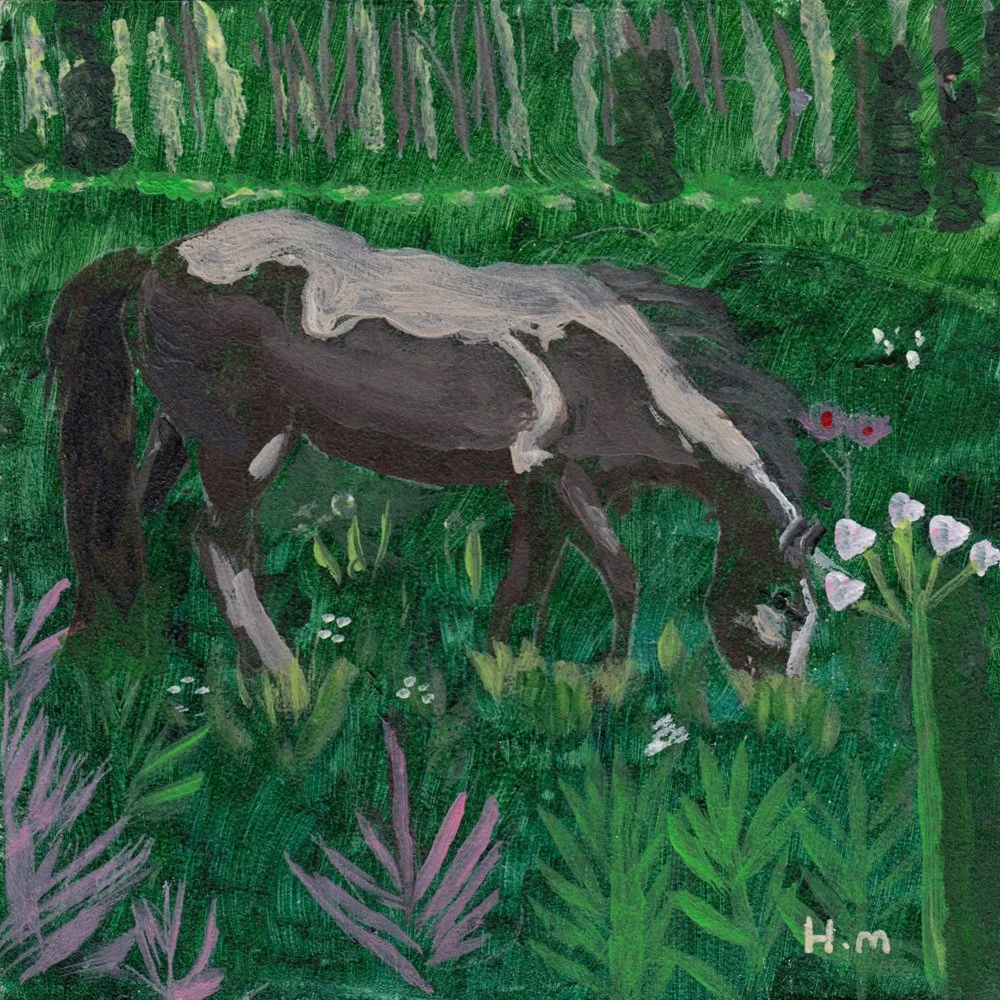 869. "Grazing in the Field" Haley Mosher