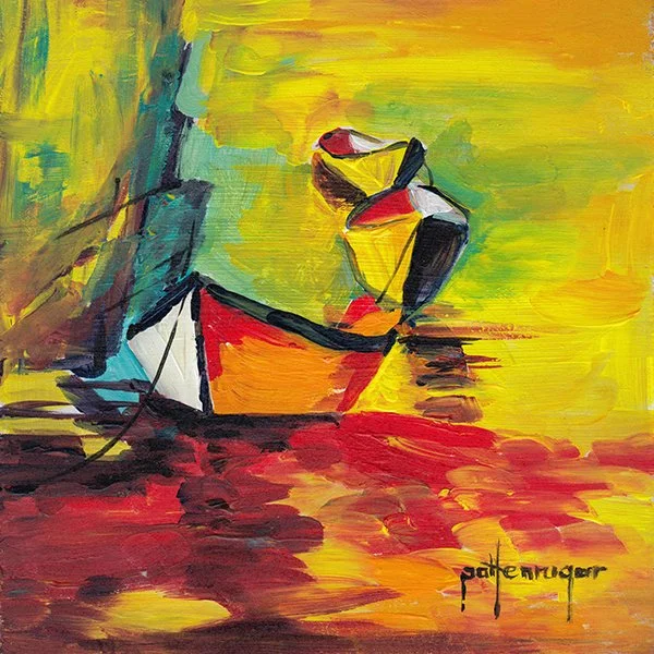 405 - "Three Boats" - Pat Hennigar