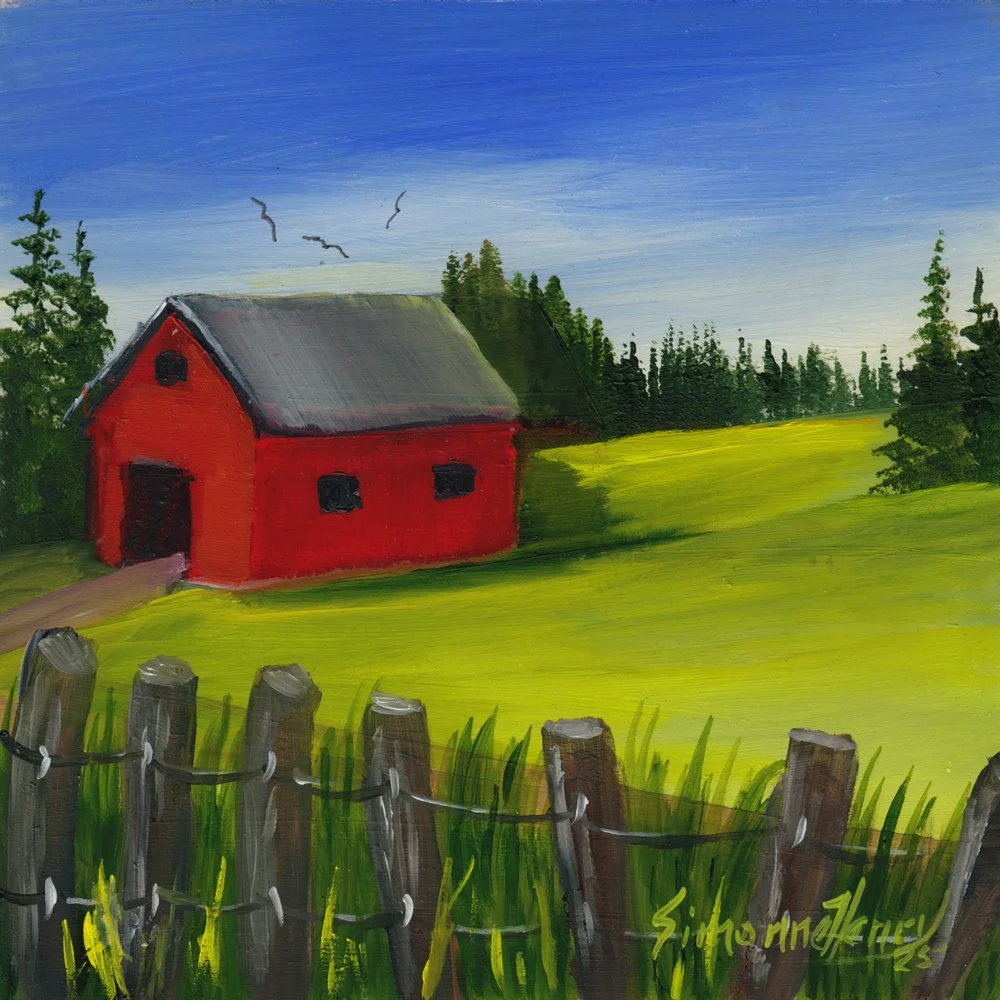 702. "Grandpa's Cabin" Simonne Henry