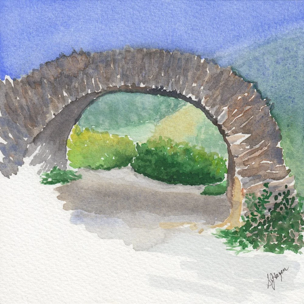 556. "This Arch Hasn't Fallen" Shirley J. Hazen