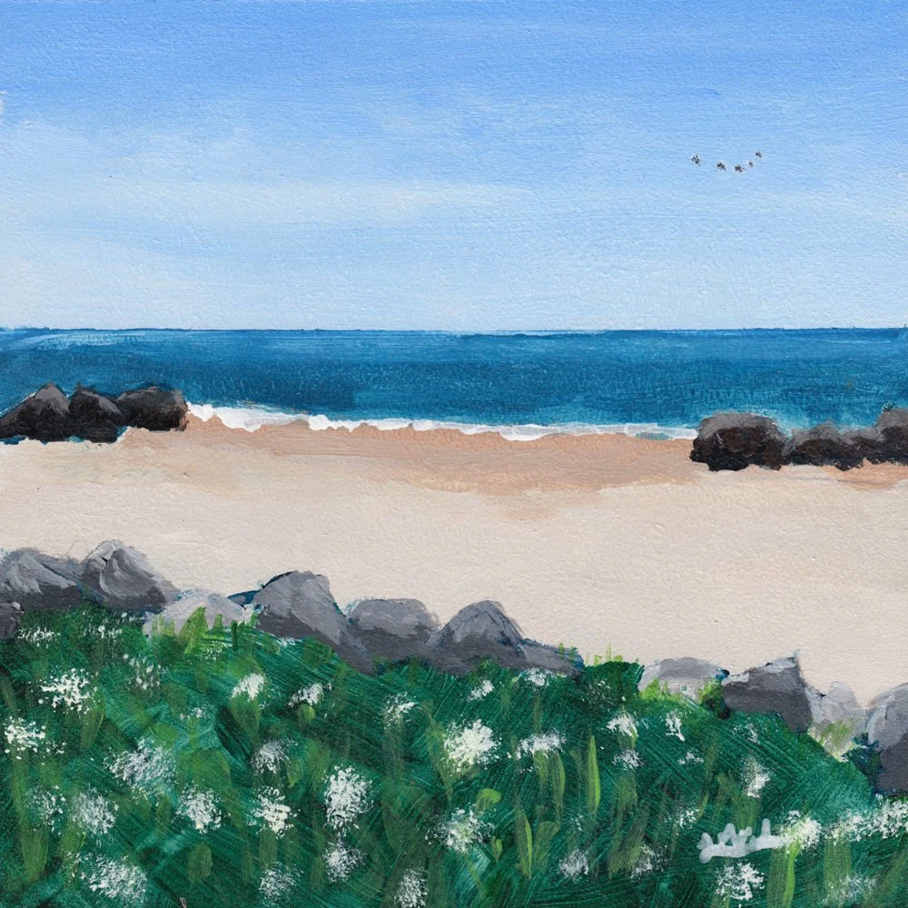 853. "A Day at White Point Beach" Lian Mosher (age13)