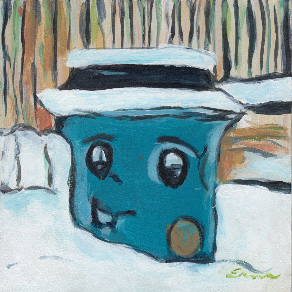 454. "Oh Boy! A Snow Day" Erna Dean Westhaver