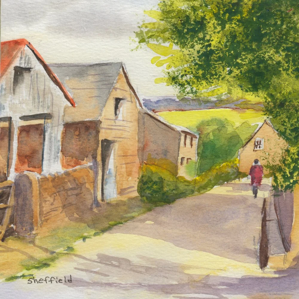 603. "Morning Walk" Sara Sheffield