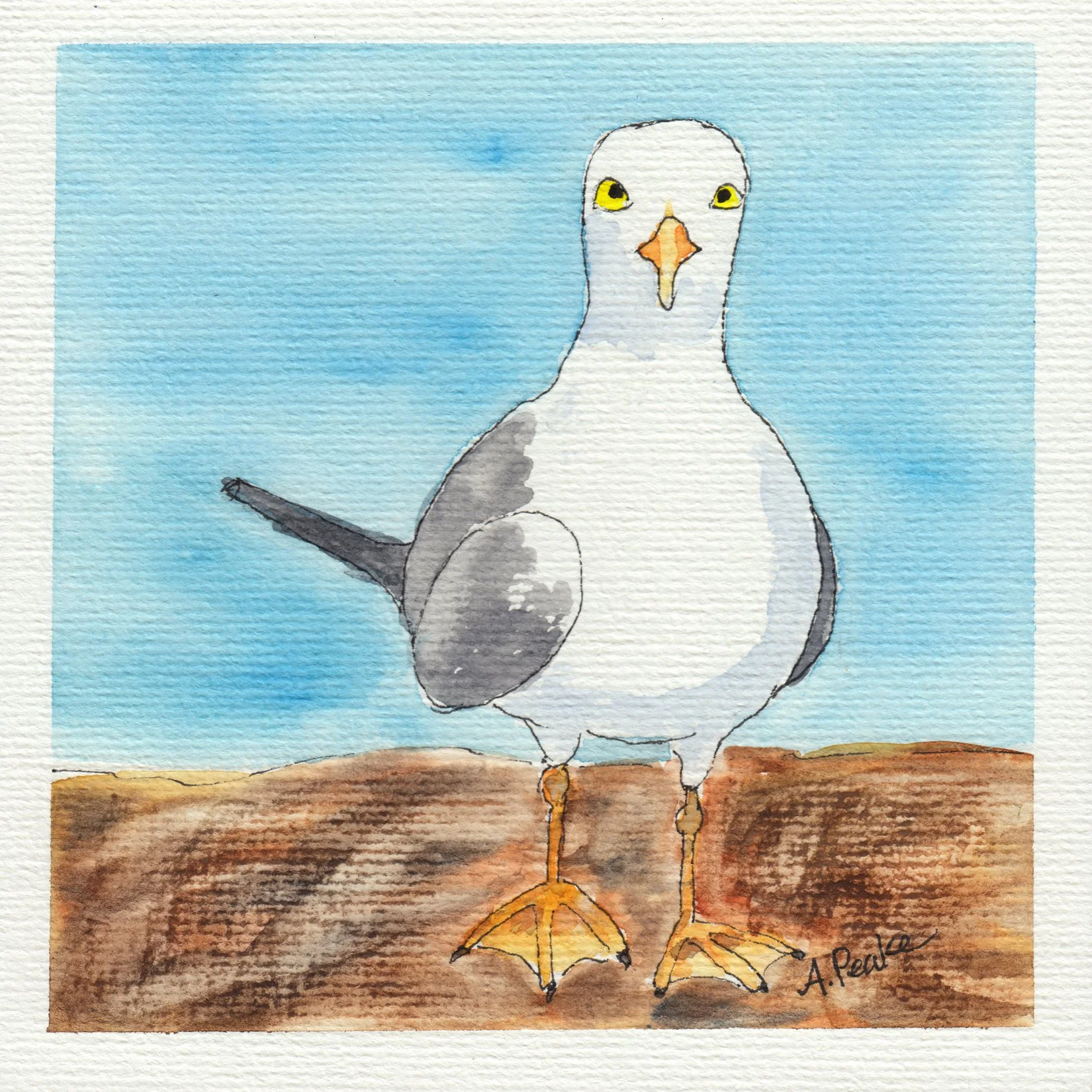 28. "Got Any Fish?" Audrey Peake
