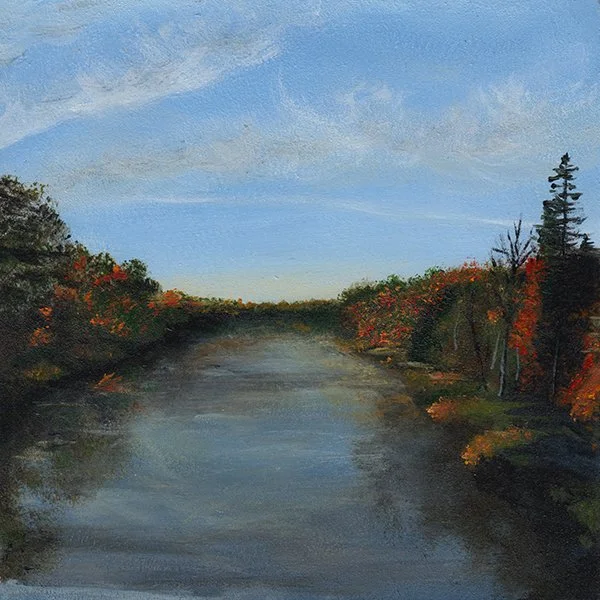 539 - "Peaceful Fall on the Musquodoboit " - Sandra Preeper