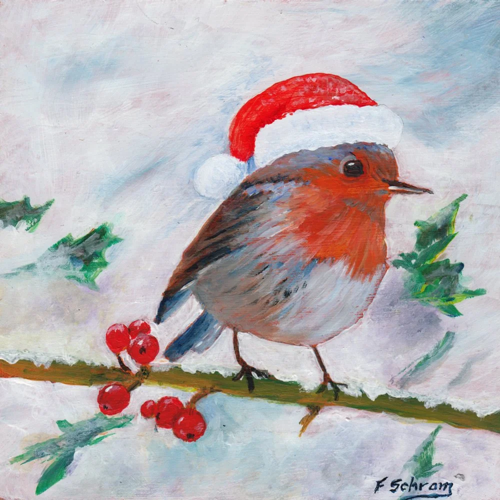 635. "Waiting for Santa" Frances Schram