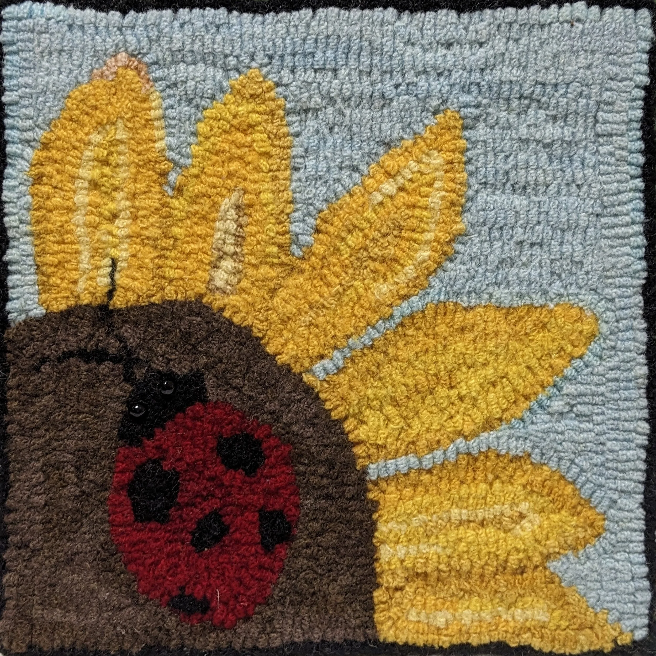 490. "My Cute Sunflower and Ladybug" Patricia Gennette