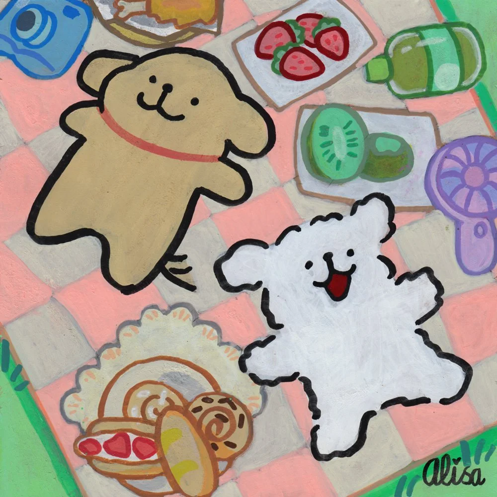 863. "Puppies Feast" Xinyun Yao (Alisa)