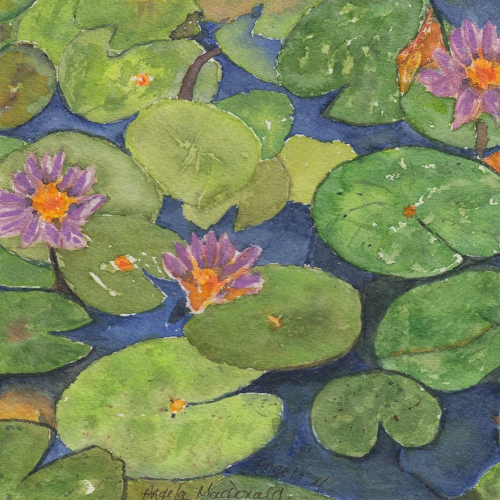 1160. "Lilly Pads"	Angela Lynn MacDonald