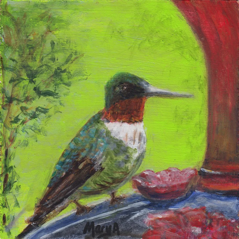 1128. "Hummingbird" Mary Allanach