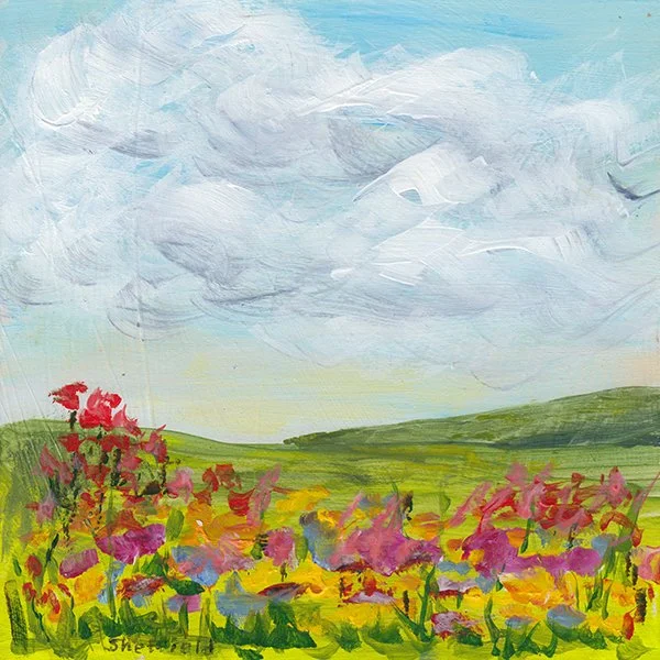 286 - "Summer Meadow" - Sara Sheffield