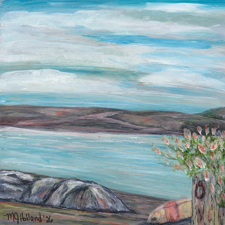 472 - "Peaceful Shoreline" - Marlene J. Holland