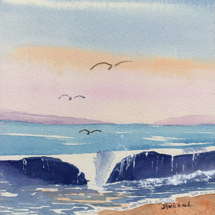 482 - "Crashing Wave" - Judy MacIntosh