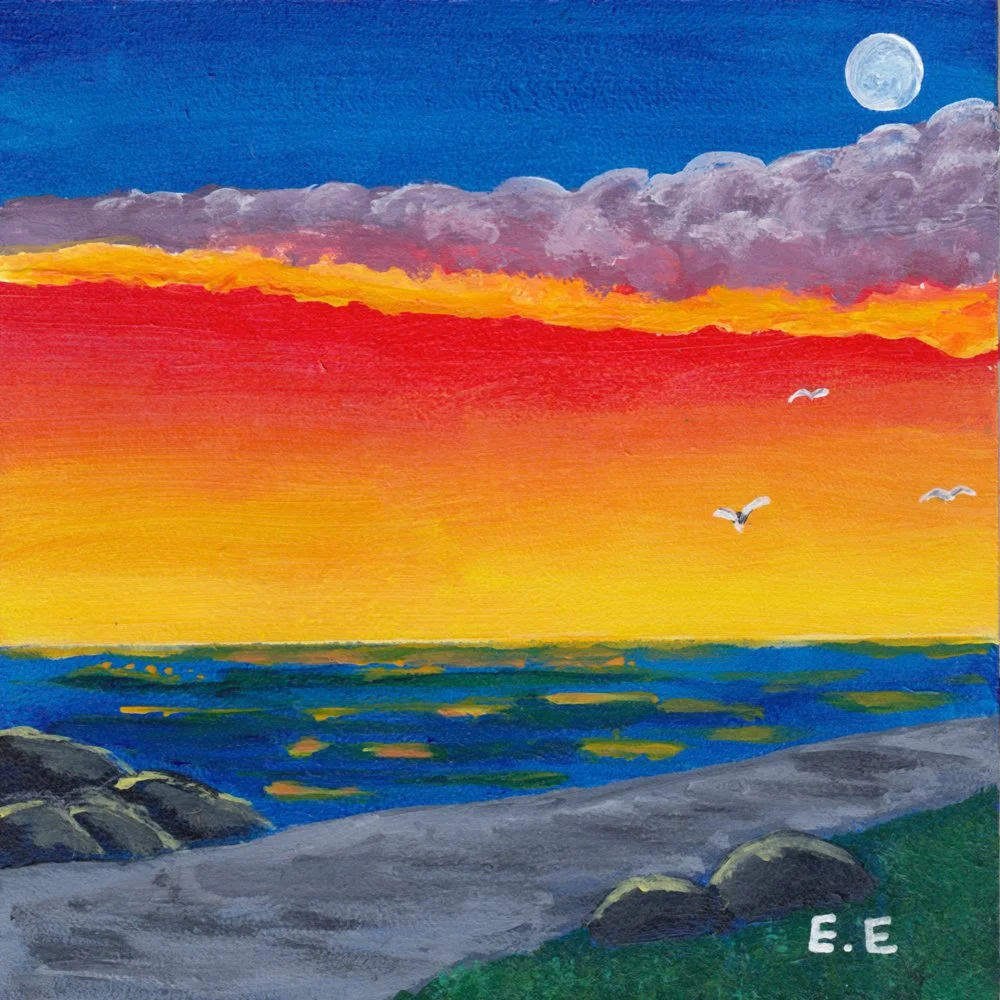 854. "Nova Scotia Sunset" Emma Eisebraun