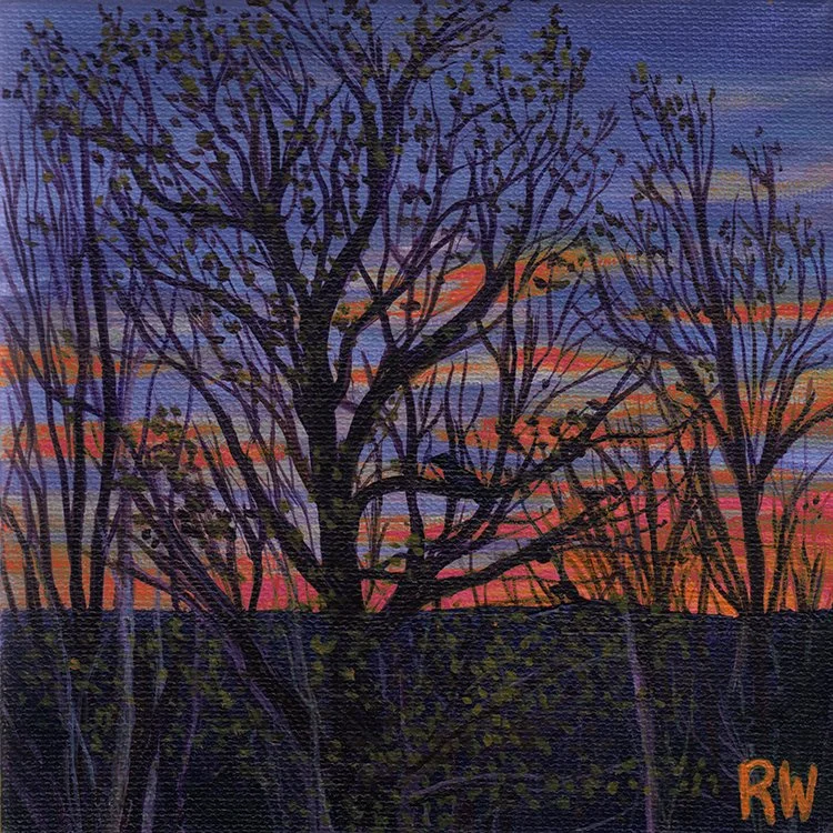 456 - "Purple Skies" - Raeleigh Walker