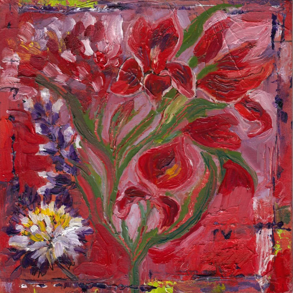 1217. "Grateful for Oily Oil Paint!"	Rose Adams