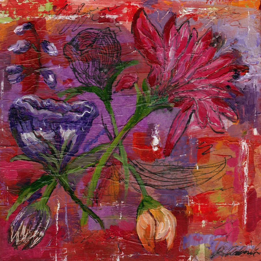 1216. "Grateful for Denise's Flowers!"	Rose Adams