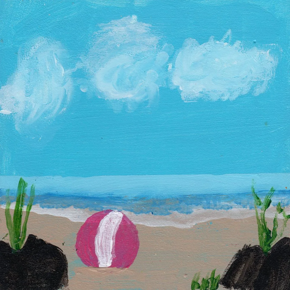 756. "A Day at the Beach" Lincoln Adamski (age 5)