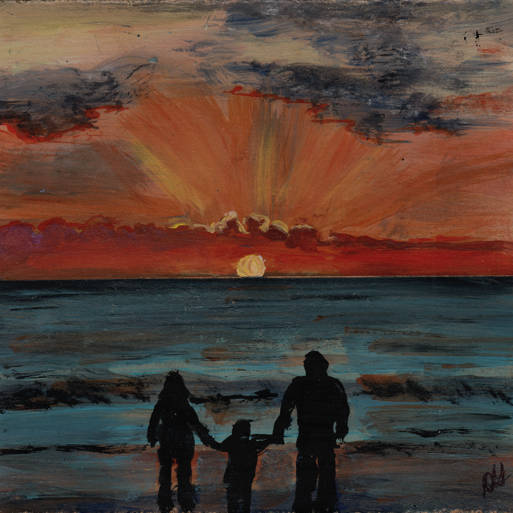 515. "Sunset with Family" Denise Gaines