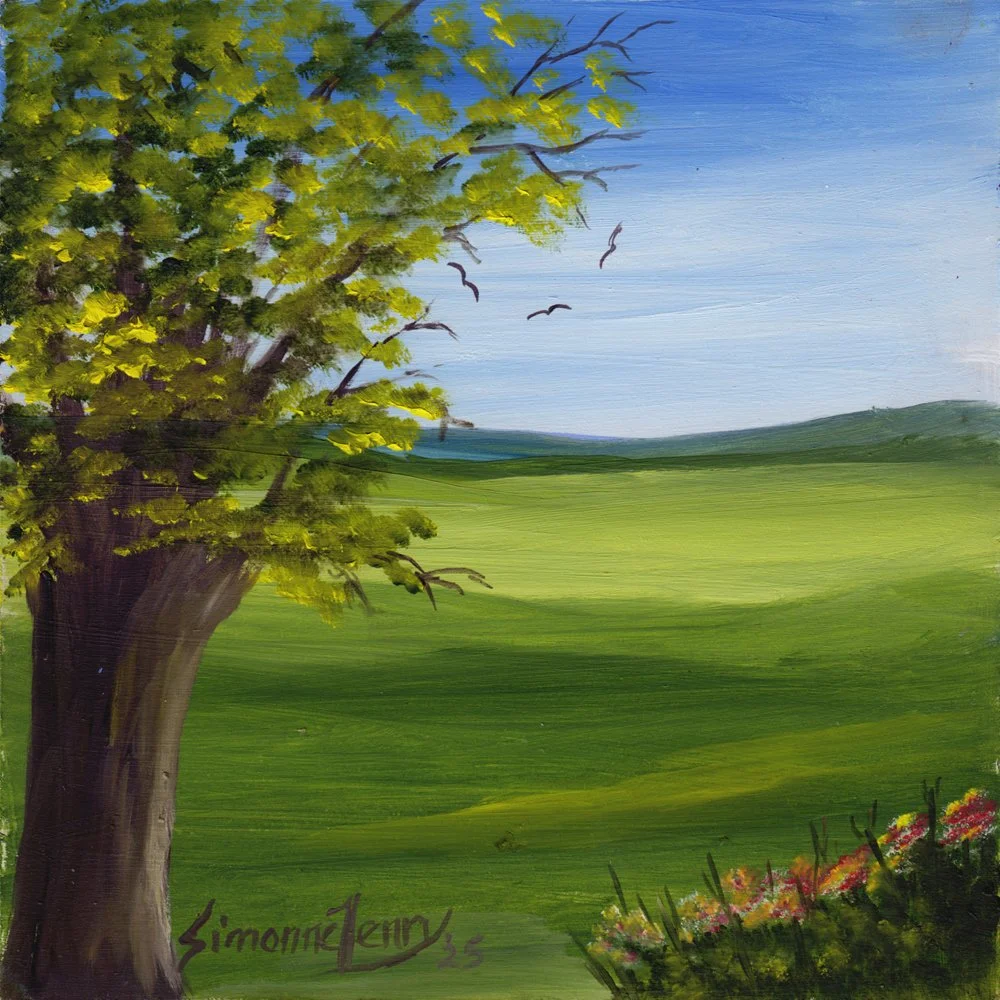 703. "Peaceful Day" Simonne Henry