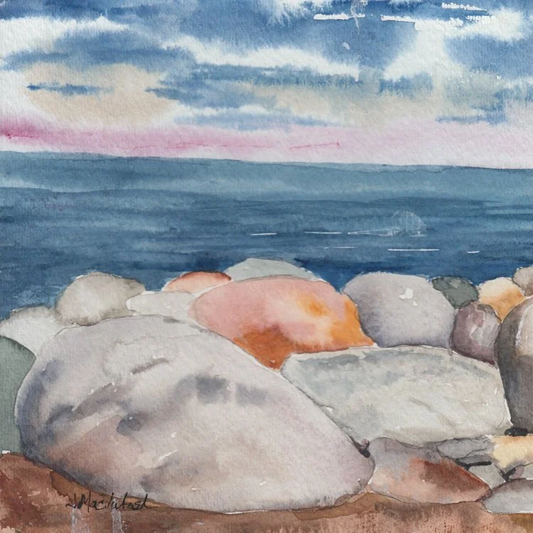 481 - "Rocky Shore" - Judy MacIntosh